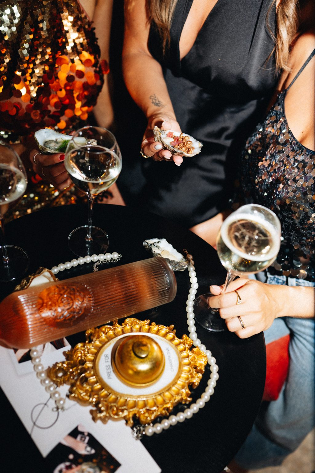 Proosten met prosecco in Bar Santé